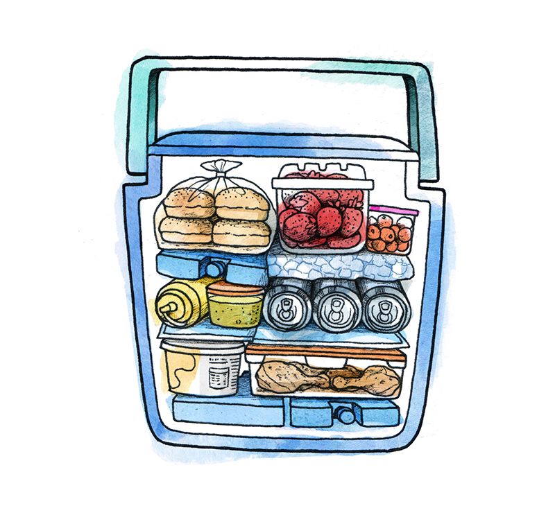 Kako spakirati hladilnik: Pakirajte strateško