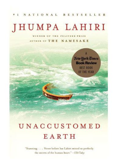 Nezvyknutá Zem, obálka knihy Jhumpa Lahiri