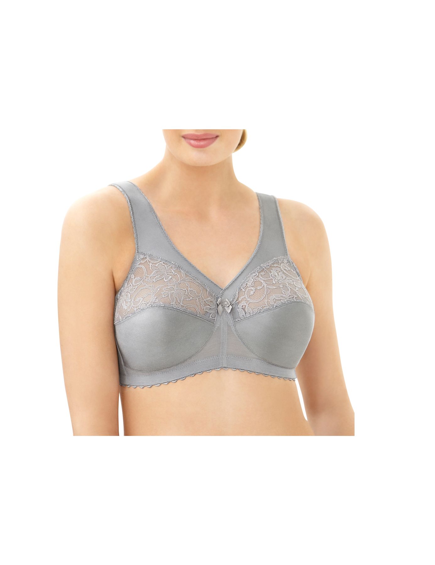 Glamourise Magiclift Full Figure Support Wireless Unlined Full Coverage Bra