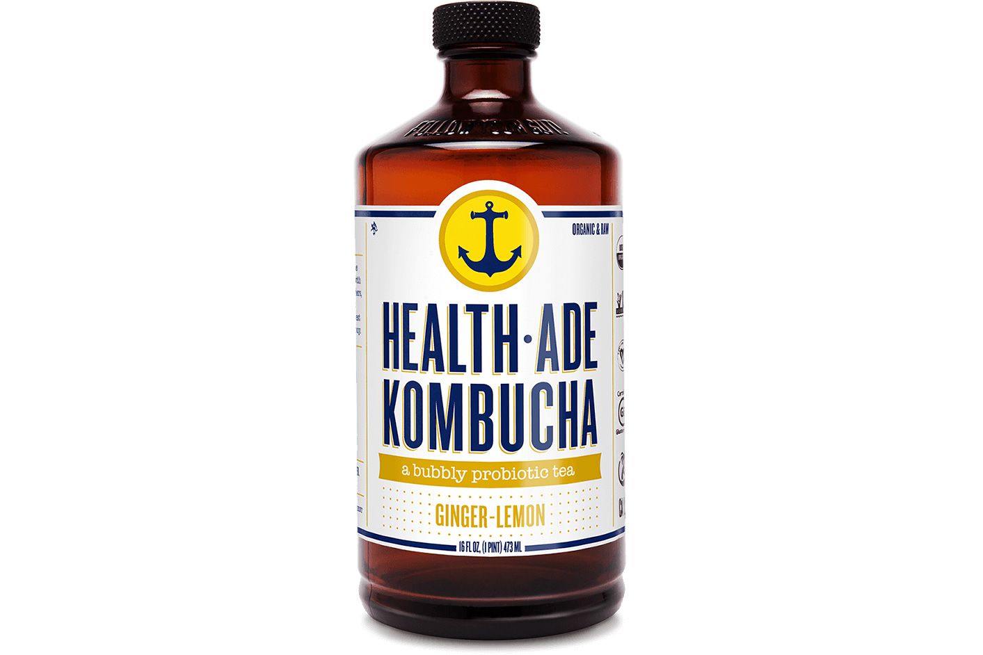 Health-Ade ขิงมะนาว Kombucha