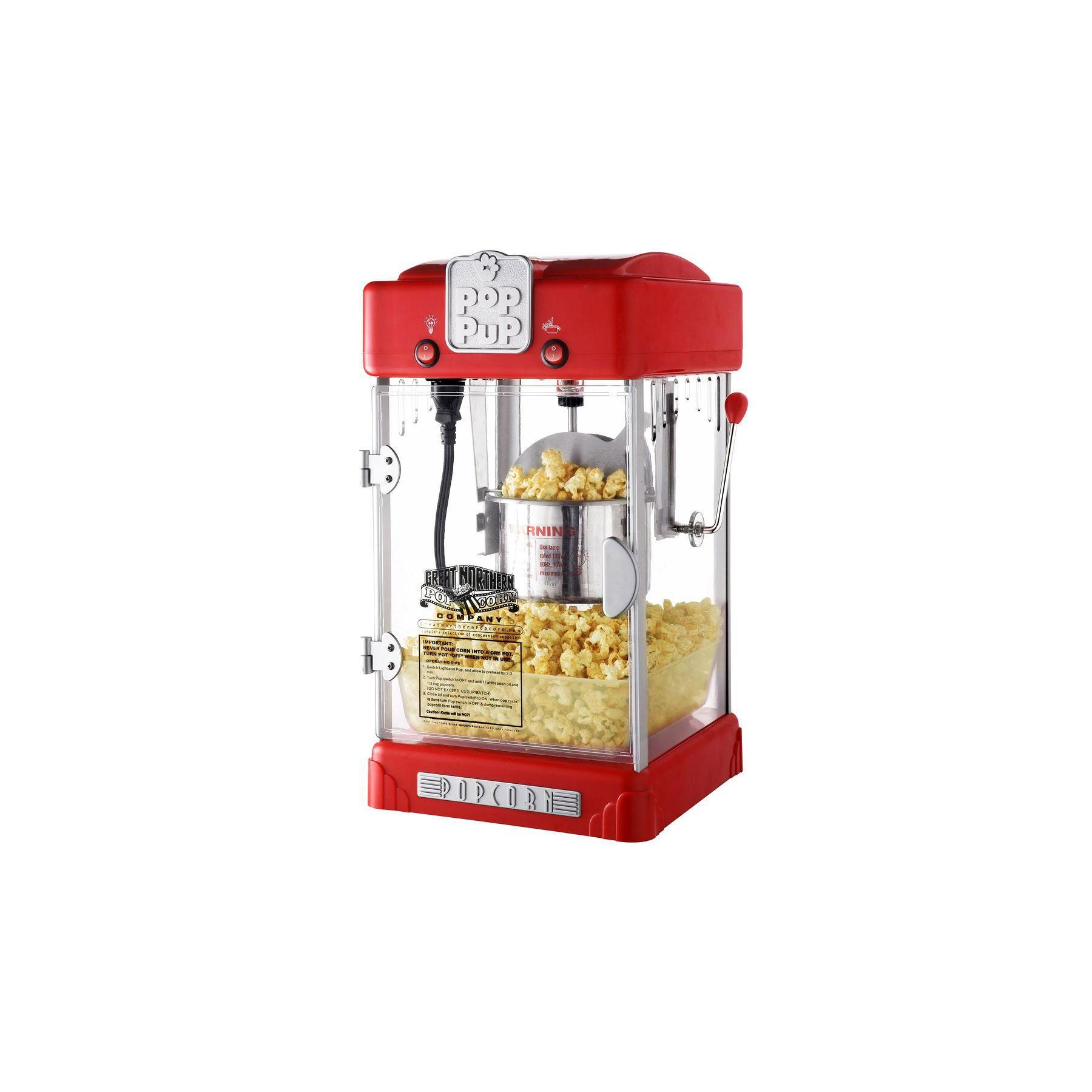 Retro popcorn gép