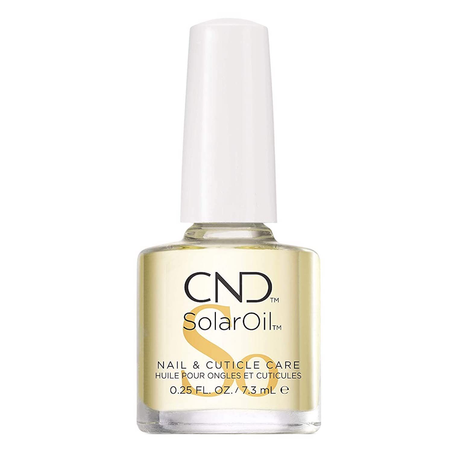 CND SolarOil Nail & Cuticle Care, for tørre, skadede neglebånd, tilført jojobaolje