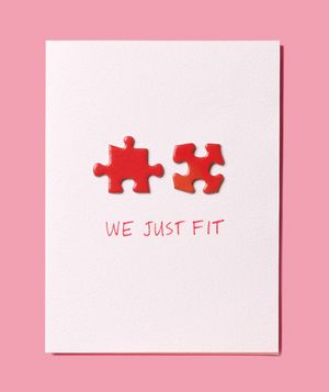 DIY Valentine, pièces de puzzle