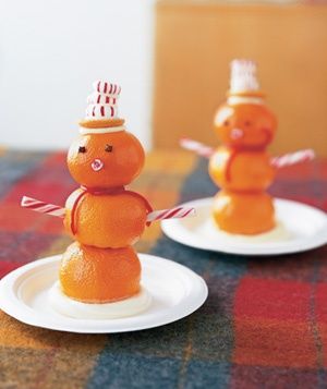 Оранжев снежен човек