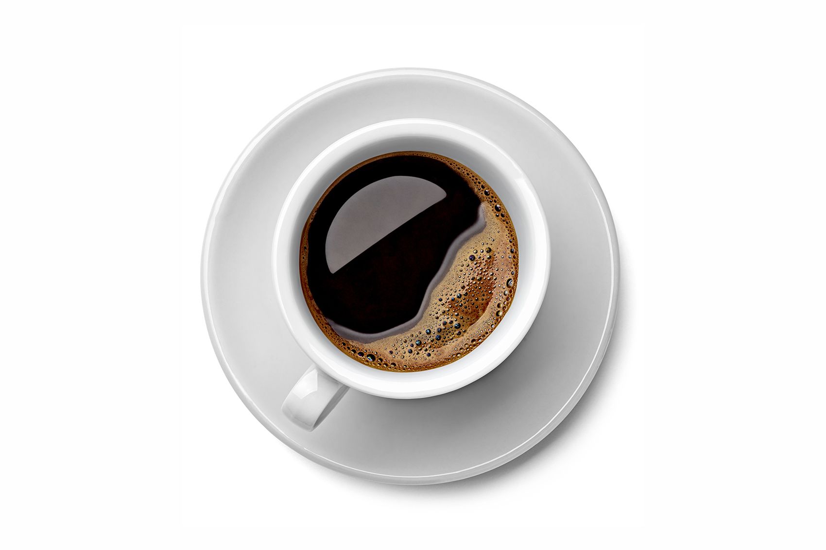 Kávé csészében csészealj