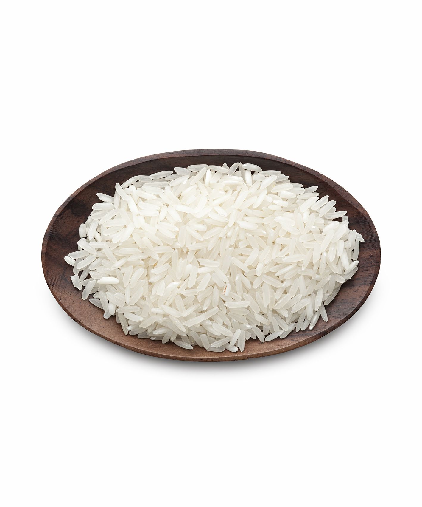 Kabın içinde beyaz pirinç