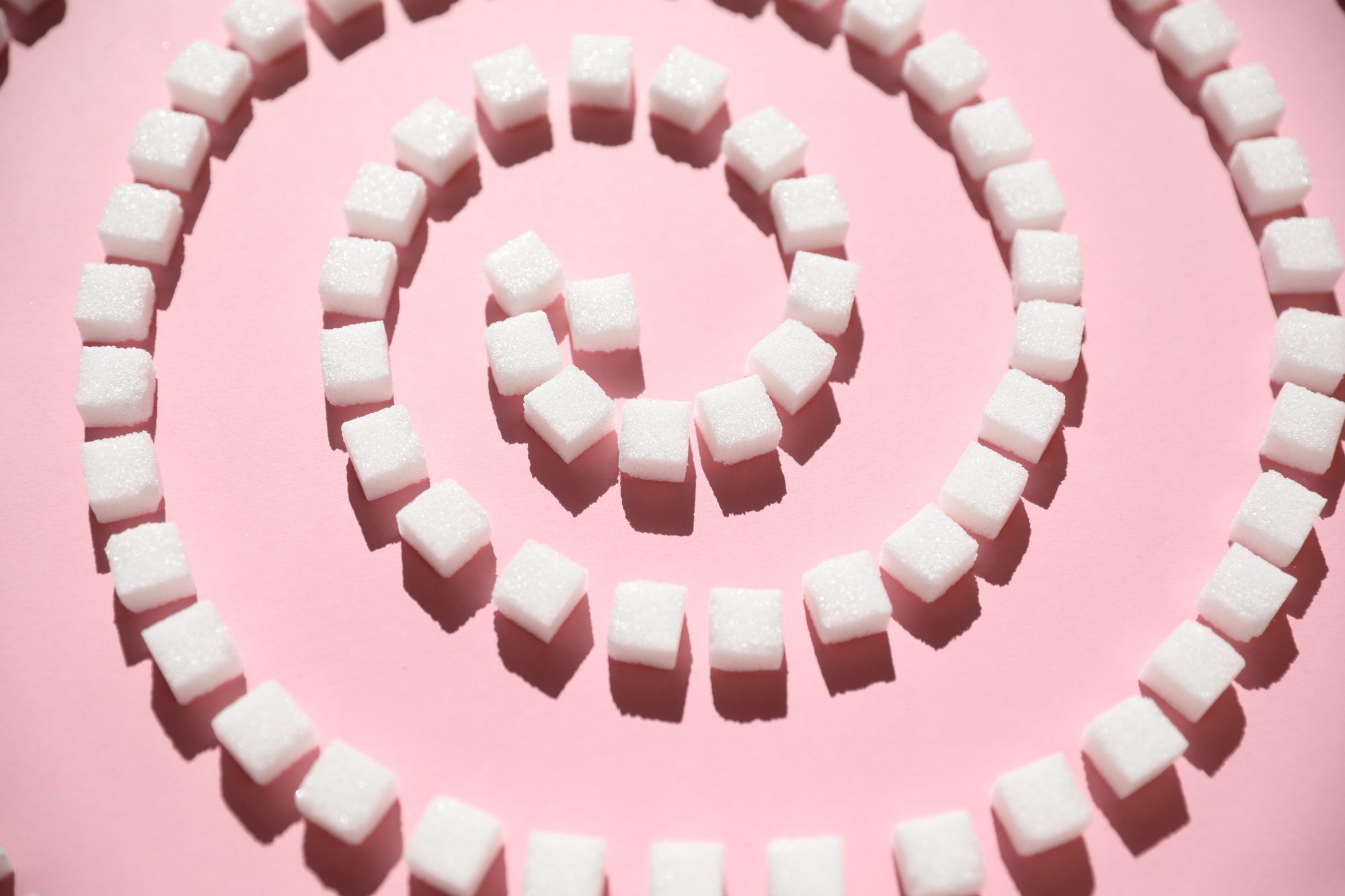 comment-le-sucre-affecte-l'humeur : morceaux de sucre