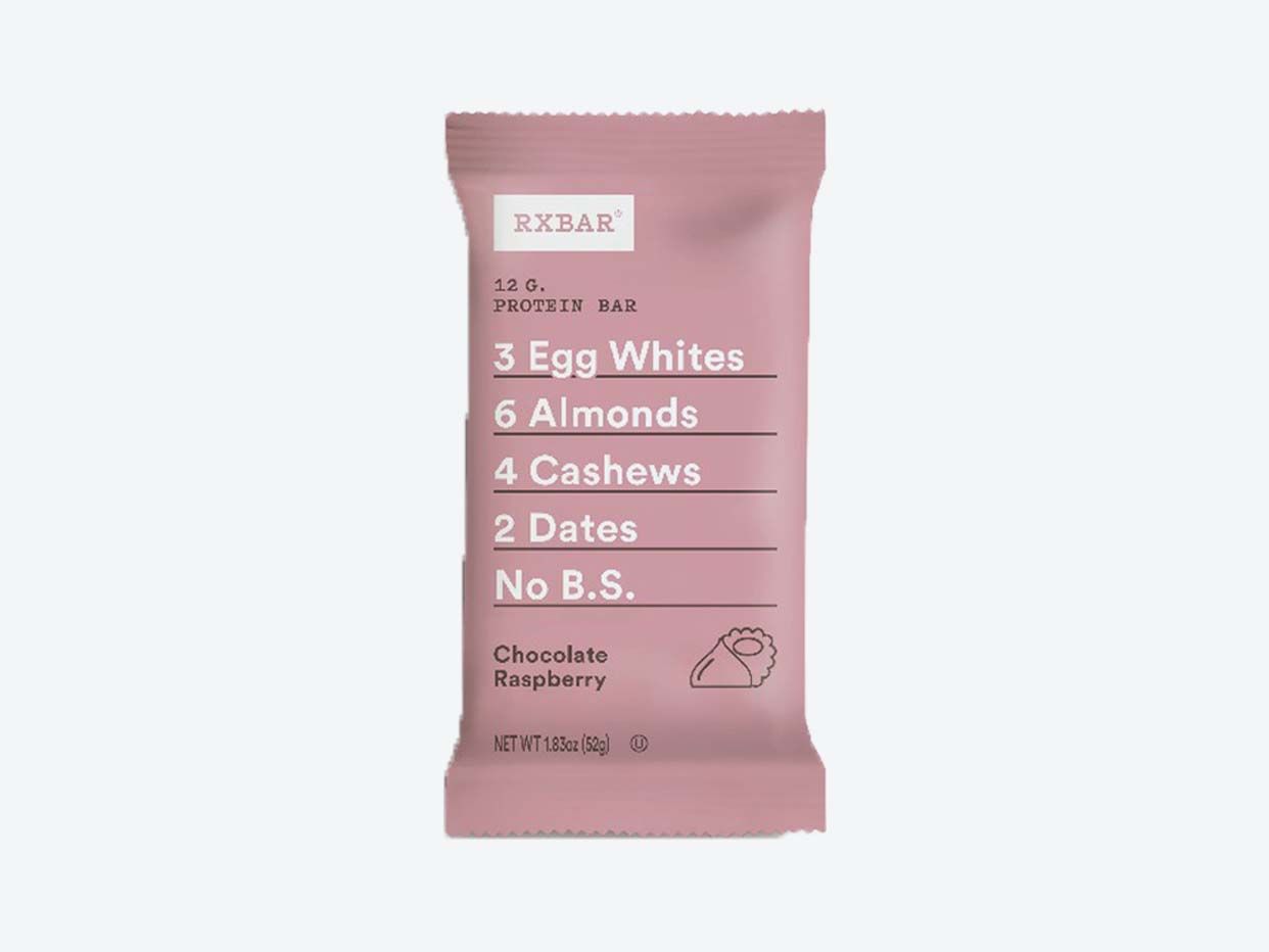 lyserød RXBAR snackproteinbar