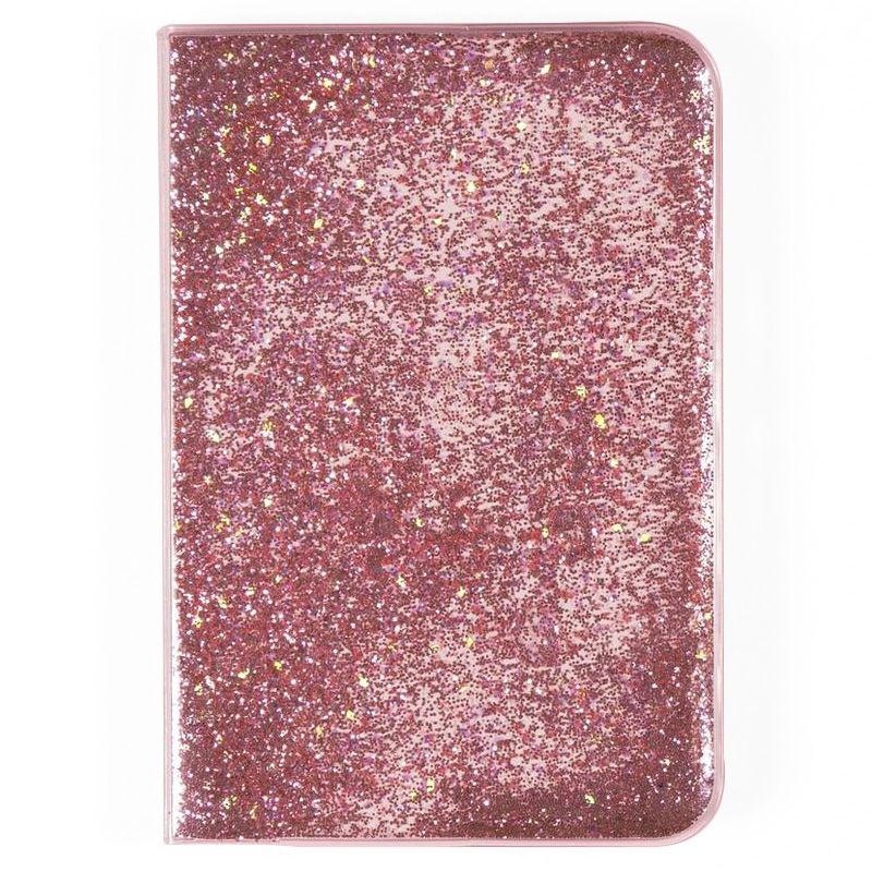 Des cadeaux qui redonnent - Yoobi Journal in Pink Liquid Glitter