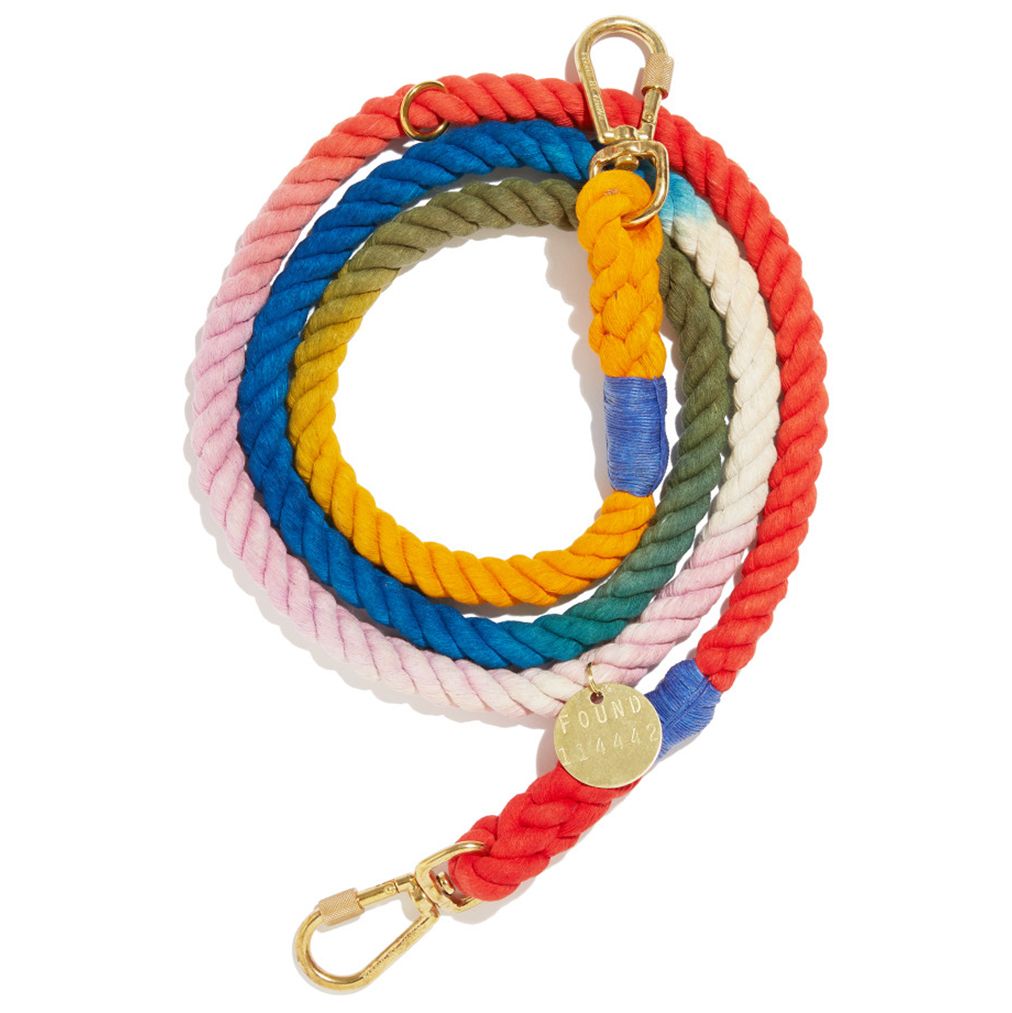回馈的礼物 - 找到我的动物 Henri Ombre Cotton Rope Dog Leash