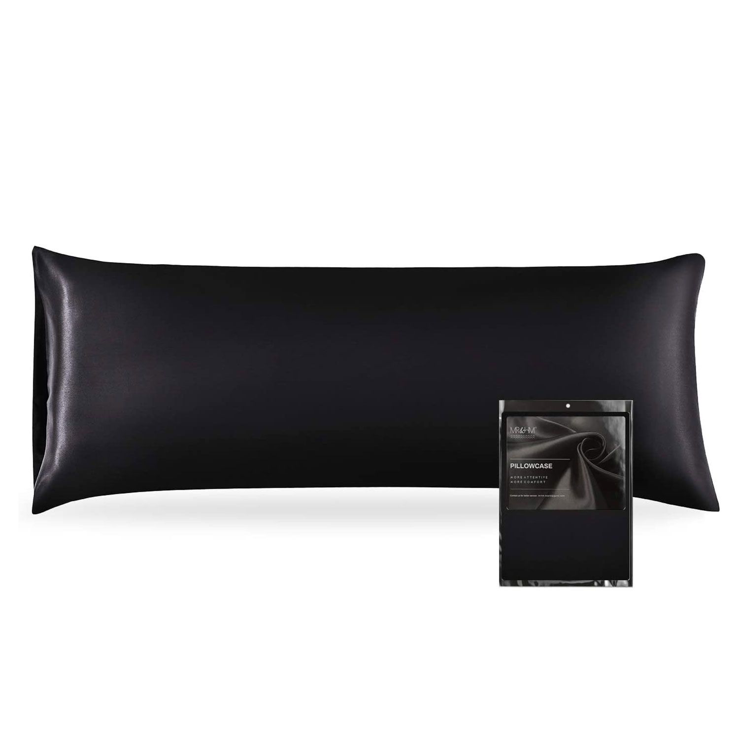 Travesseiro de almofada de cetim MR&HM