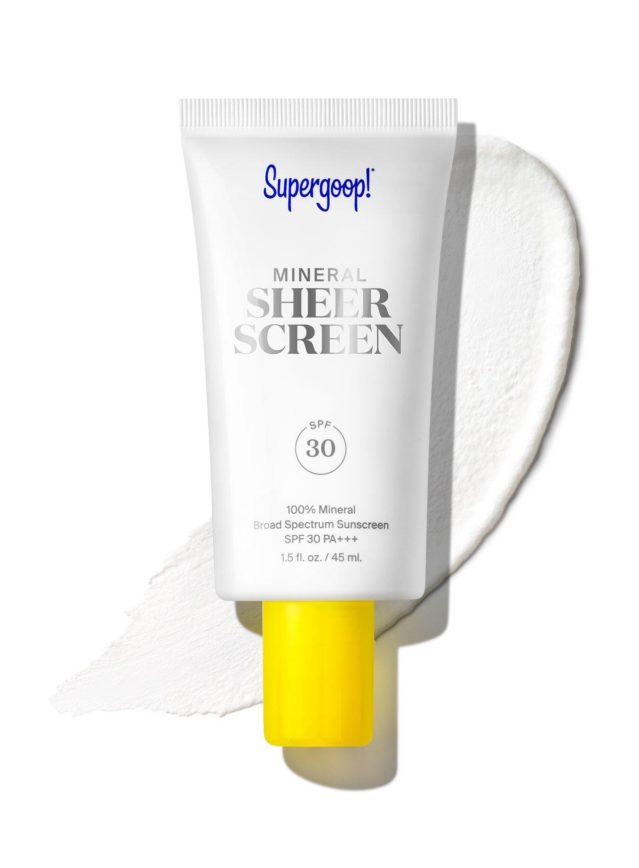 أفضل واقي من الشمس المعدنية سوبرجوب! Mineral Sheerscreen SPF 30