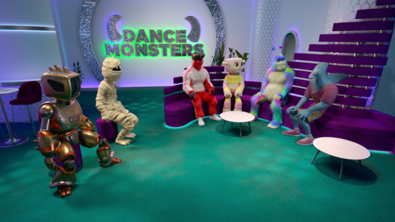   A versenyzők megjelennek a Dance Monstersben.