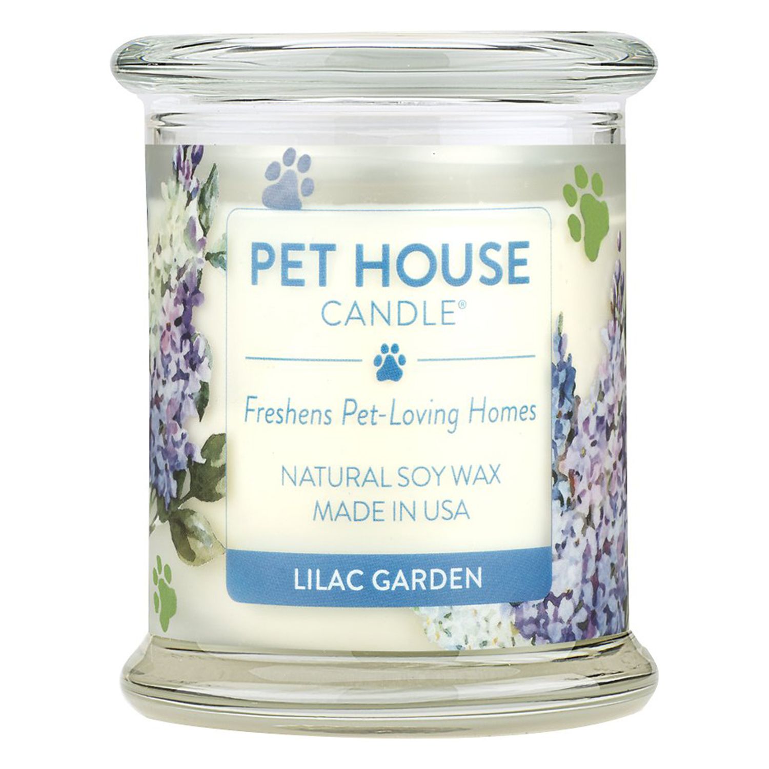 Pet House Lilac Garden Naturalna świeca sojowa