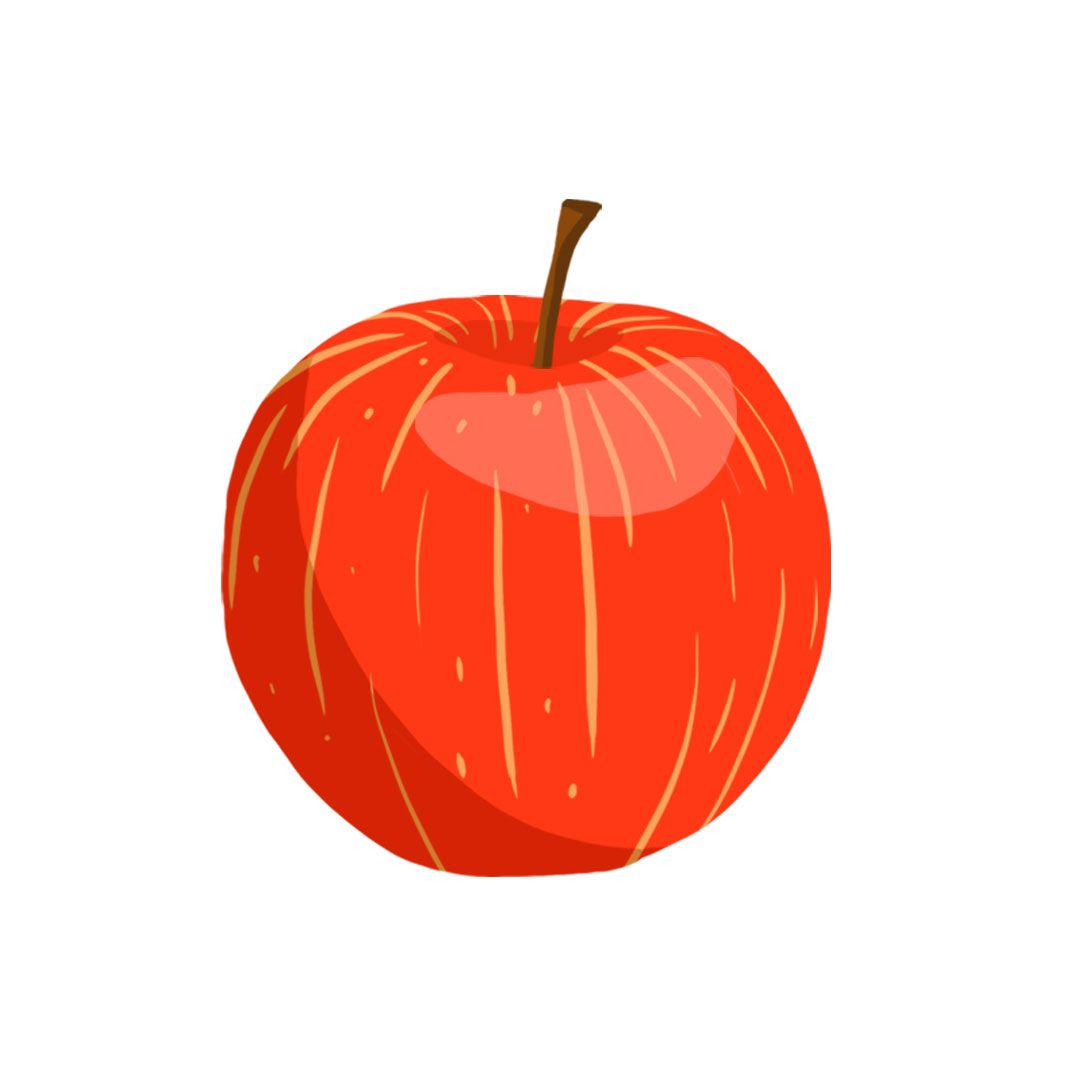 Rodzaje jabłek - obraz odmiany jabłek Honeycrisp