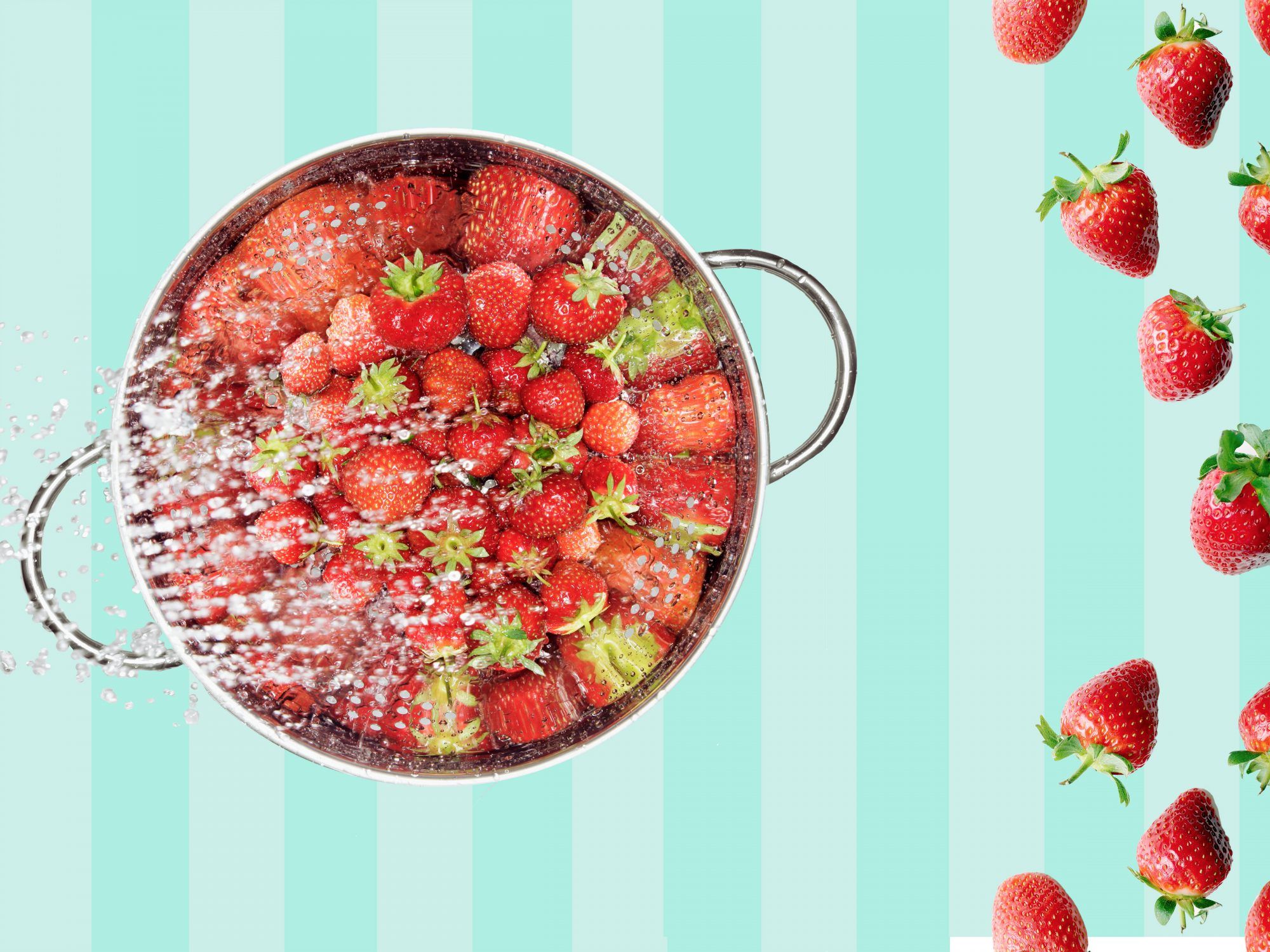 これはあなたの新鮮な夏のイチゴを洗うための最も効果的な方法です