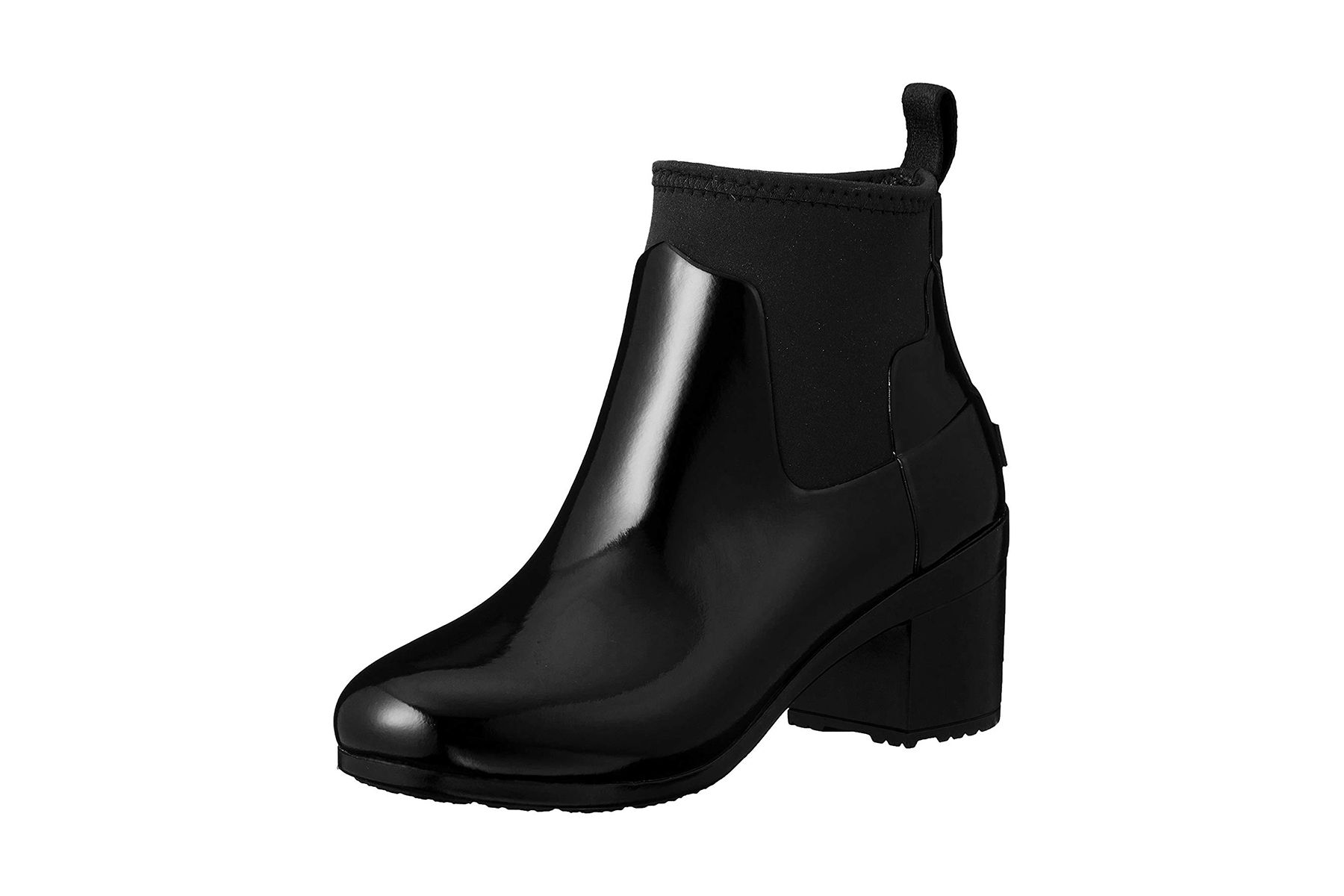 Хънтър Рафиниран обувка за дъжд с гланц със среден ток
