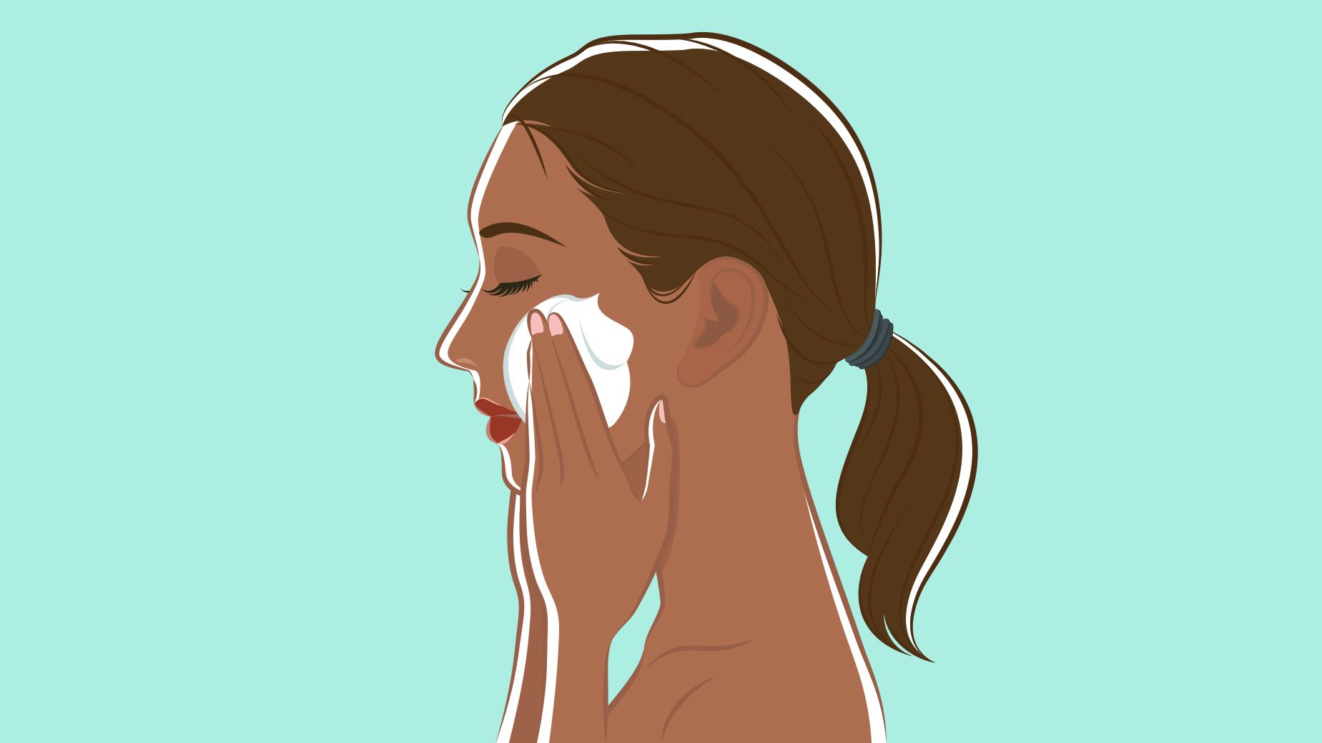 วิธีกำจัดผิวที่เหนื่อยล้า—รวมถึงตาบวมที่ปากโป้ง