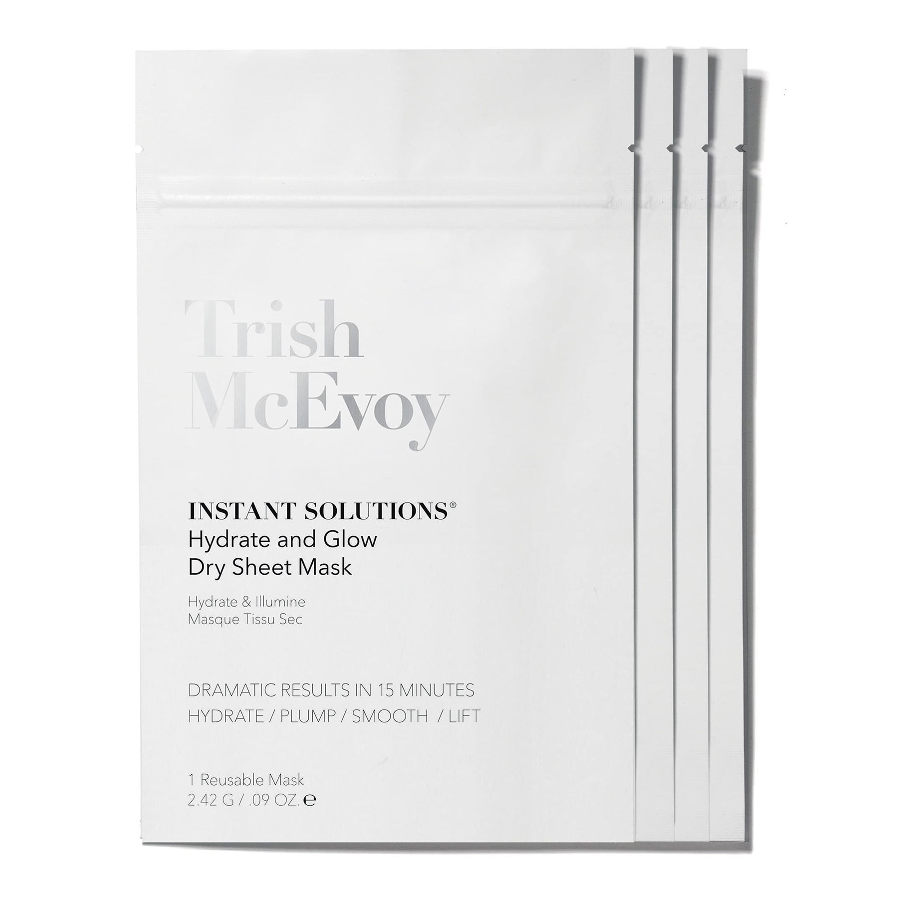 Trish McEvoy 4-Pack Instant Solutions маска за сух лист