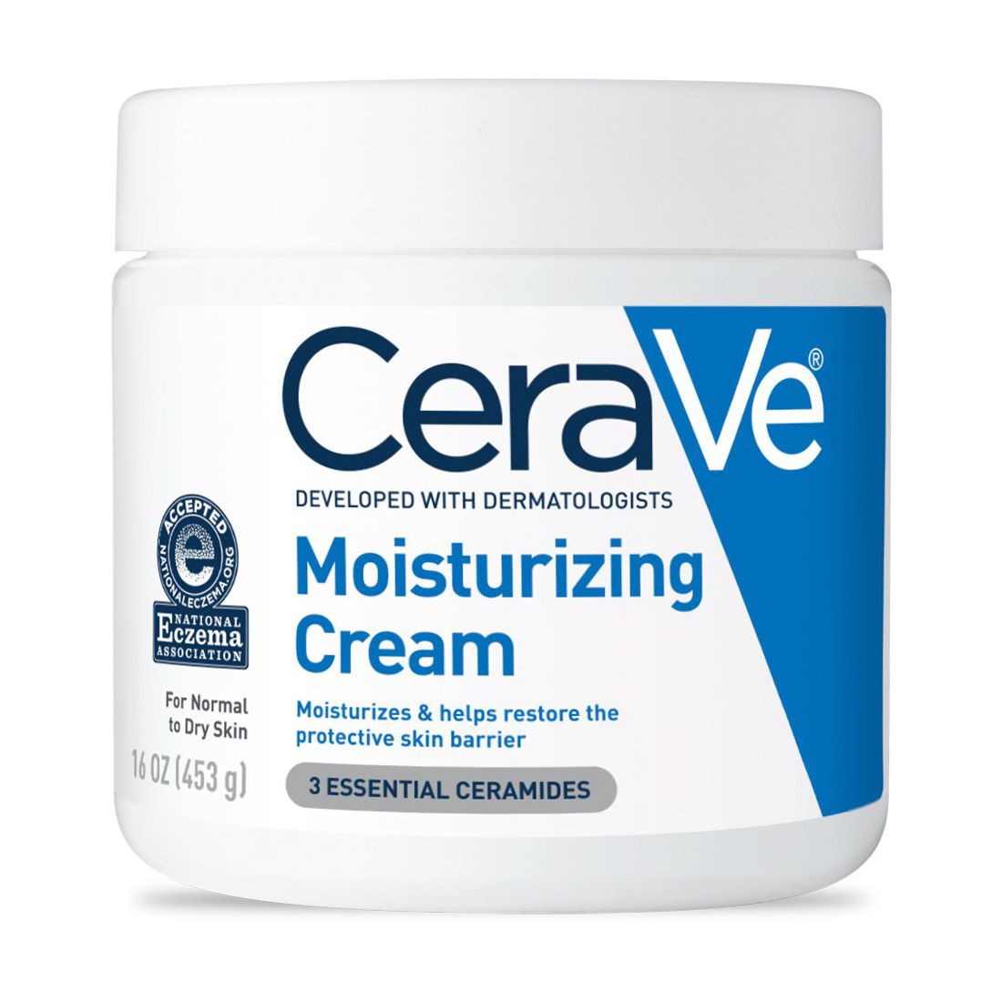 CeraVe 保湿霜、面部和身体保湿霜