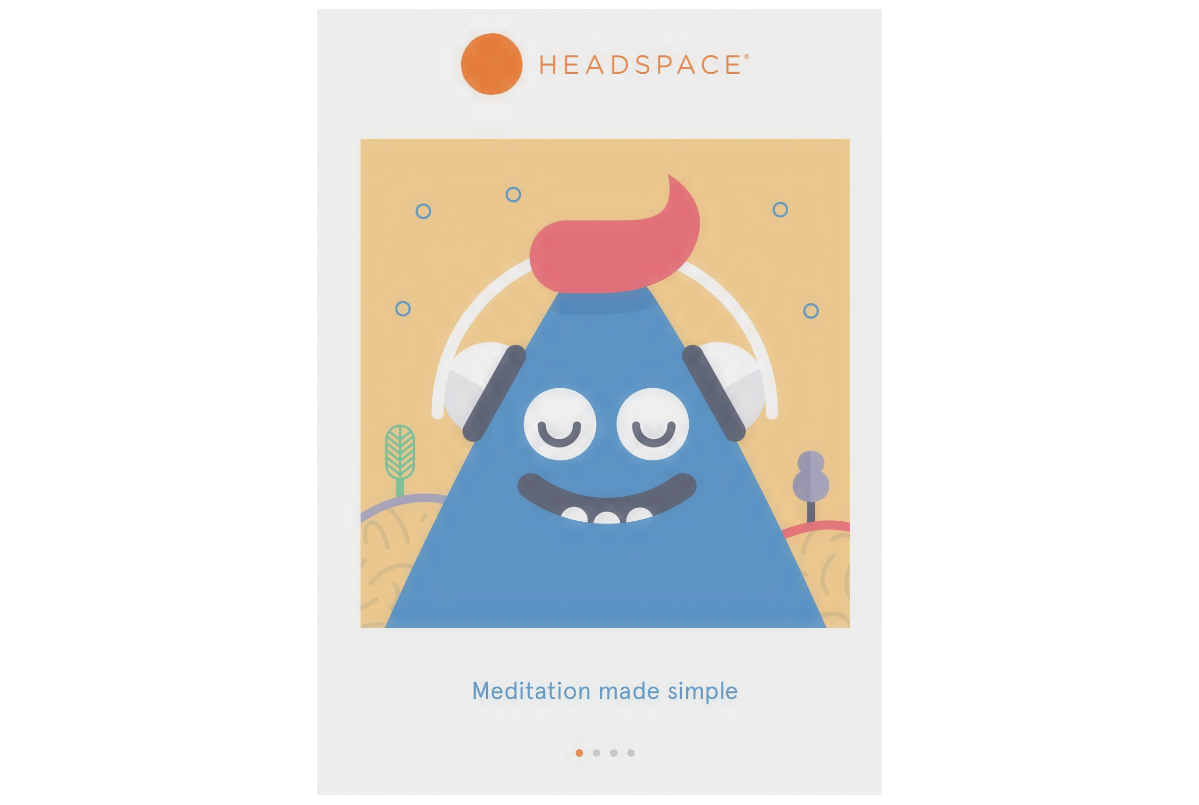 Prostor glave: Aplikacija s vođenom meditacijom