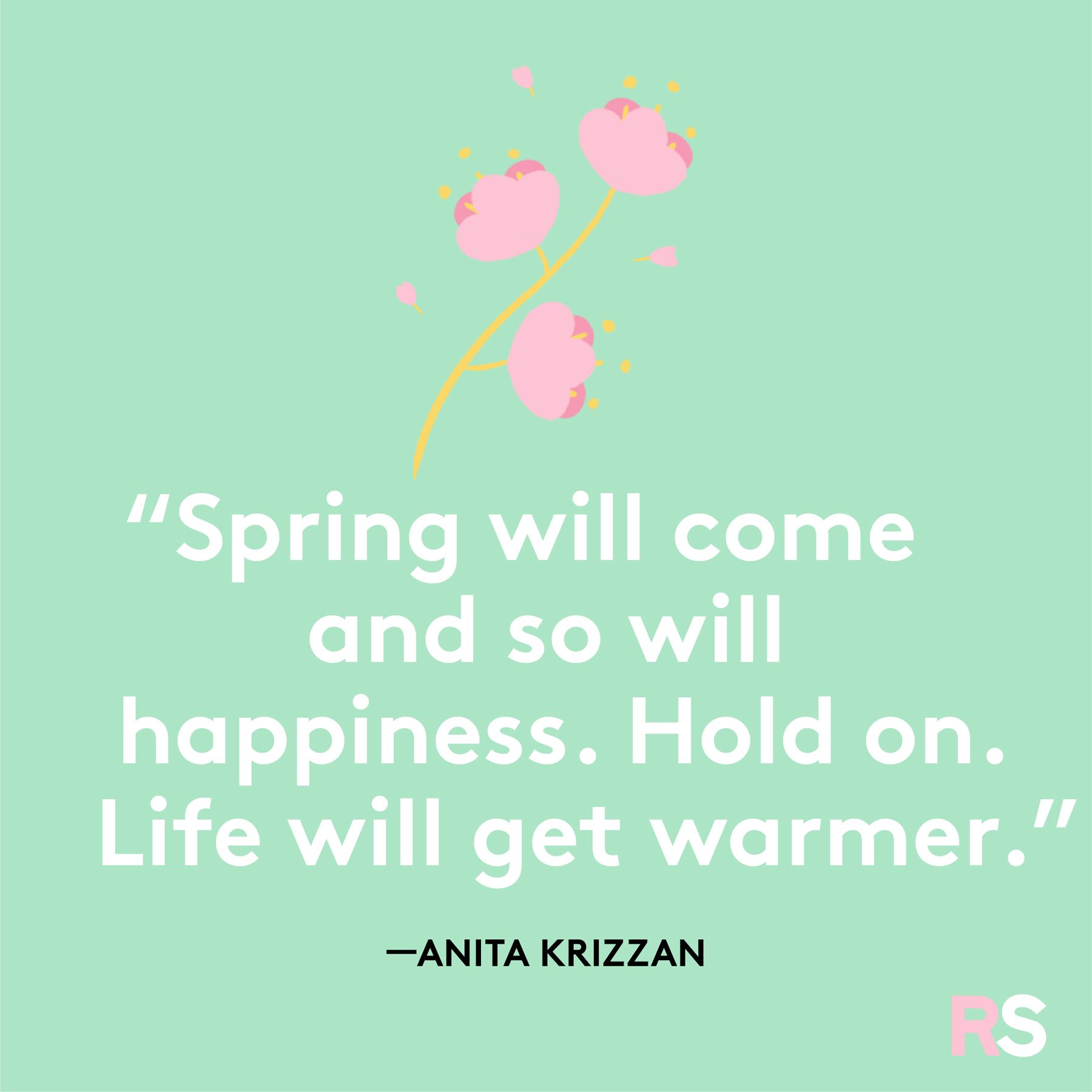 navdihujoči pomladni citati