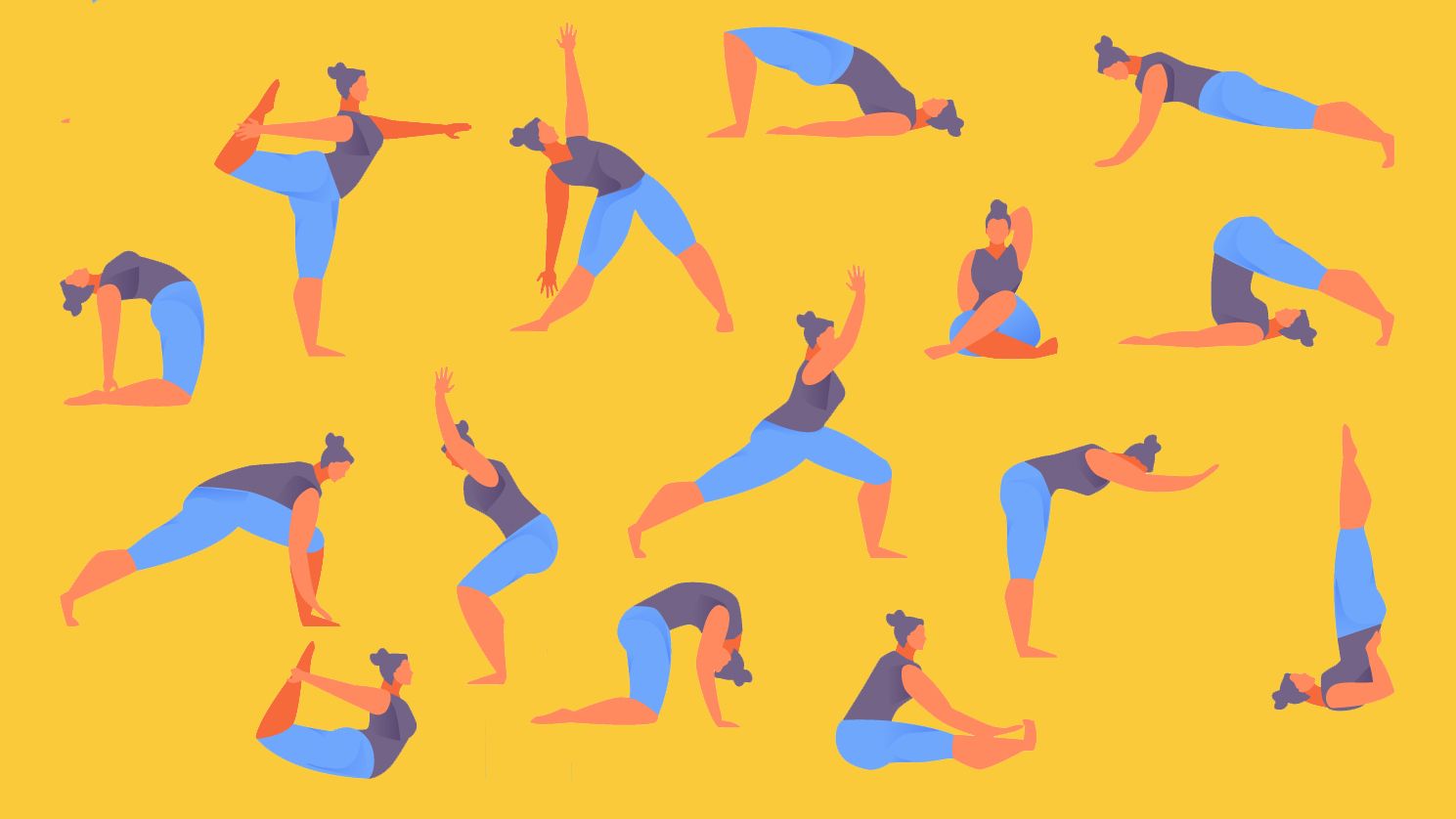 9 Bealaí chun Yoga a chleachtadh saor in aisce