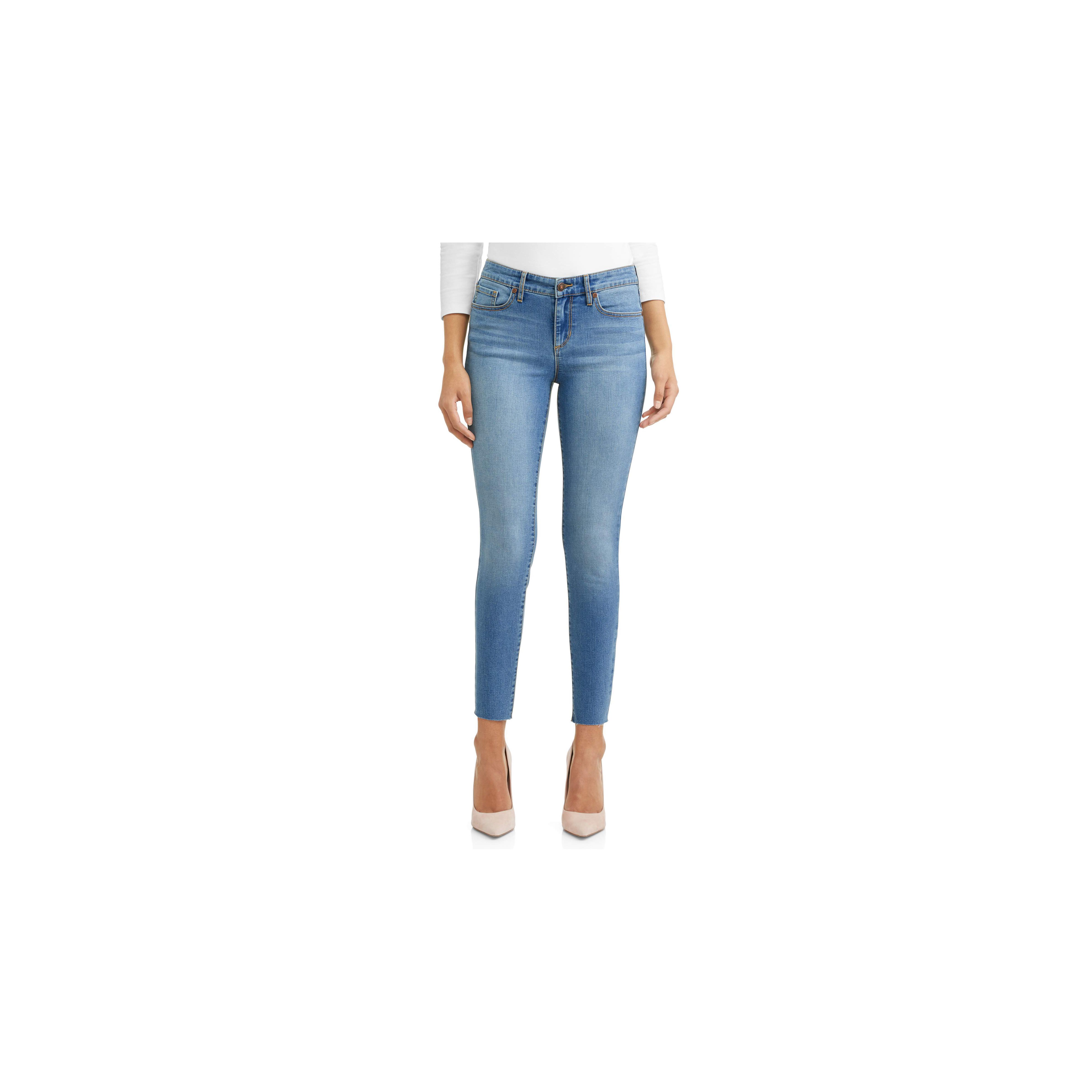 Sofía Jeans Skinny Mid Rise Soft ձգվող կոճ leան