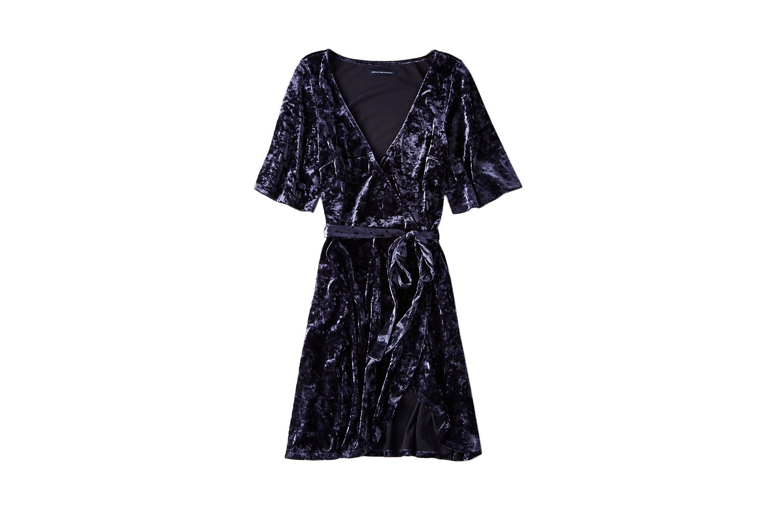 American Eagle Outfitters Velvet Tie Dress
