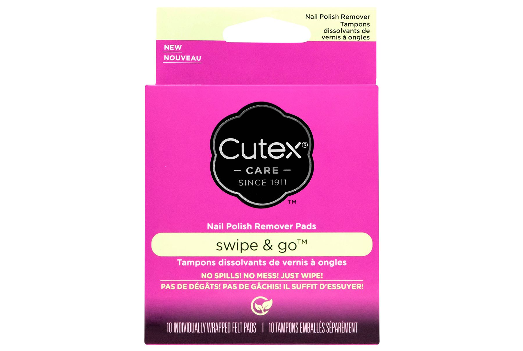 Cutex Swipe & Go-Entferner-Pads