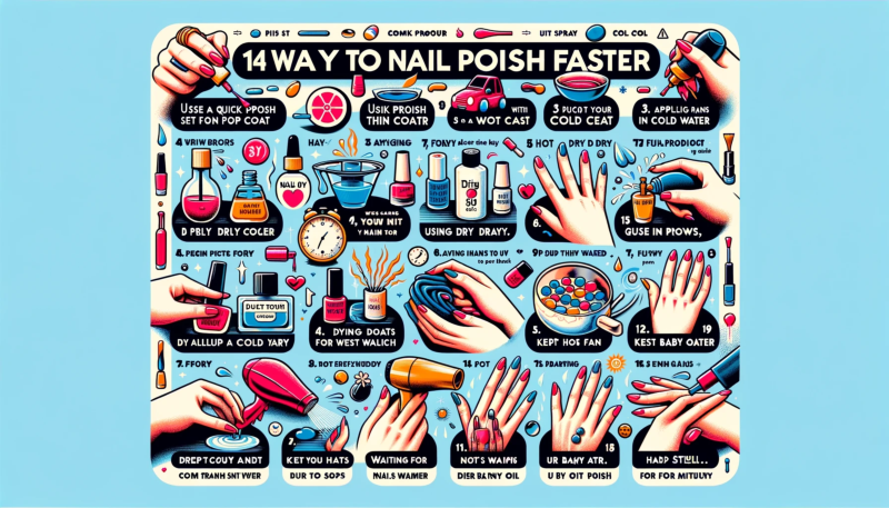 Tips for Faster Drying Nail Polish - Achieve Quick Dry Nails
