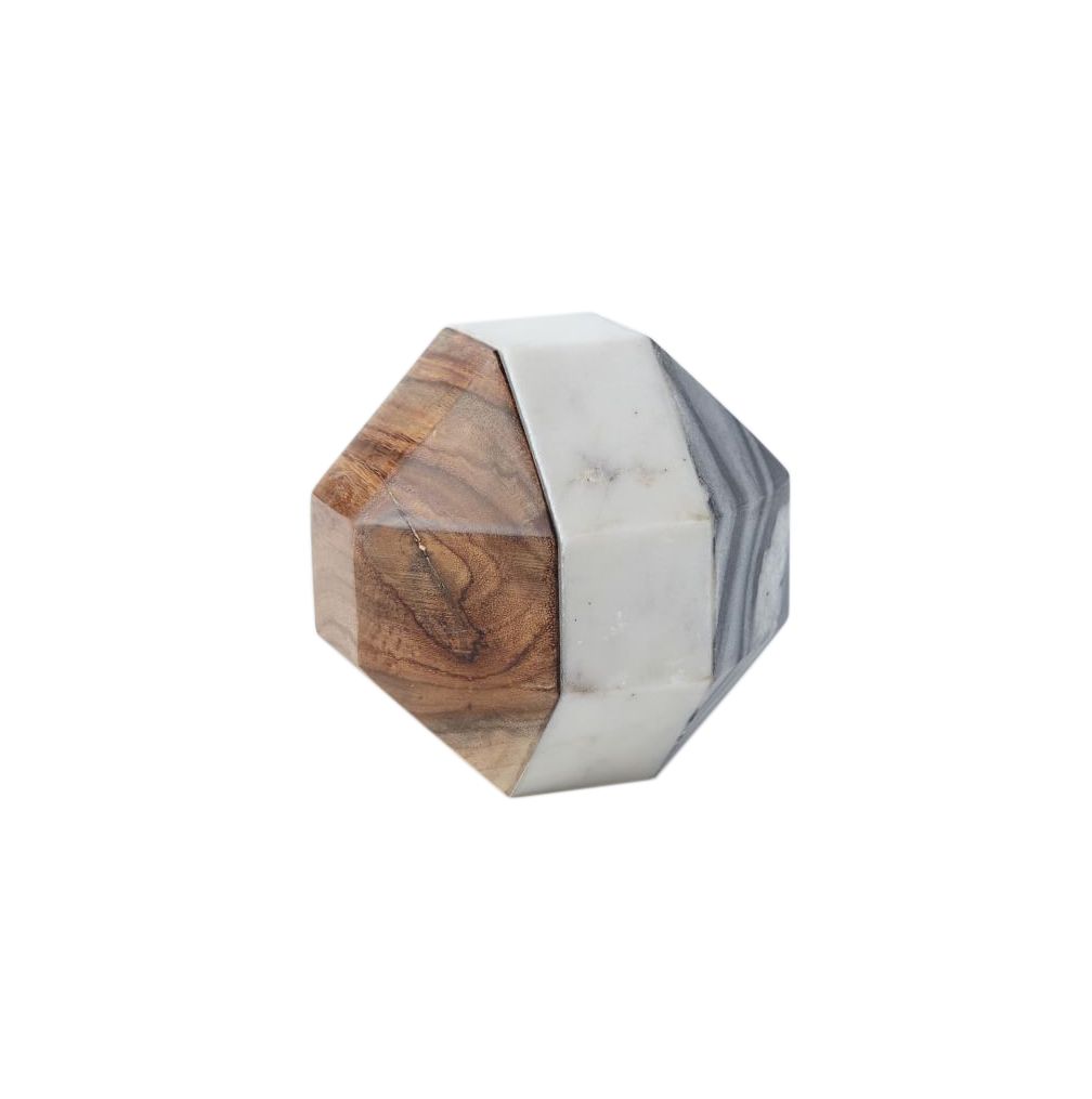 Geometrijski predmeti iz marmorja in lesa